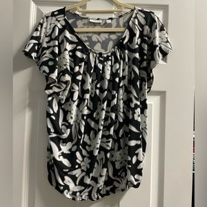 New York & Company Floral blouse - large